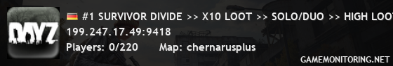 #1 SURVIVOR DIVIDE >> X10 LOOT >> SOLO/DUO >> HIGH LOOT #6