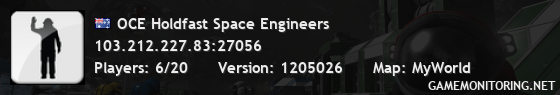 OCE Holdfast Space Engineers