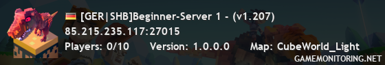 [GER|SHB]Beginner-Server 1 - (v1.207)