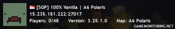 [SGP] 100% Vanilla | A6 Polaris