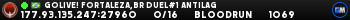 GoLive! Fortaleza,BR DUEL#1 antilag GoLive! Fortaleza,BR DUEL#1 antilag
