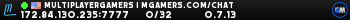 MultiplayerGamers | mgamers.com/chat MultiplayerGamers | mgamers.com/chat