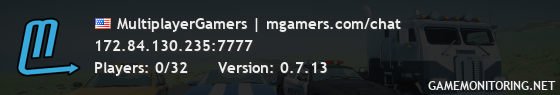 MultiplayerGamers | mgamers.com/chat MultiplayerGamers | mgamers.com/chat
