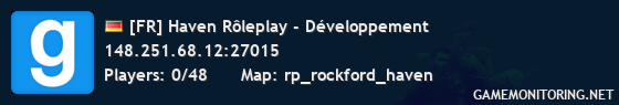 [FR] Haven Rôleplay - Développement