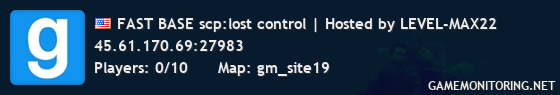 FAST BASE scp:lost control | Hosted by LEVEL-MAX22
