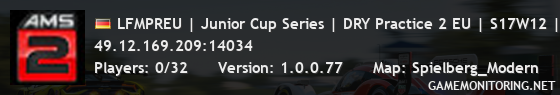 LFMPREU | Junior Cup Series | DRY Practice 2 EU | S17W12 | lowf