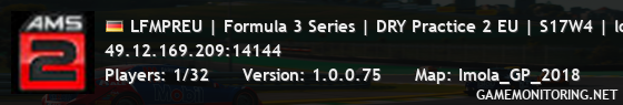 LFMPREU | Formula 3 Series | DRY Practice 2 EU | S17W4 | lowfue