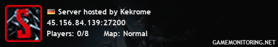 Server hosted by Kekrome