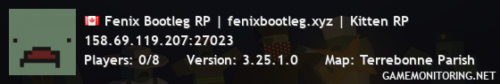 Fenix Bootleg RP | fenixbootleg.xyz | Kitten RP