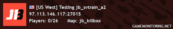 [US West] Testing jb_svtrain_a2