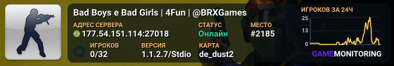 Bad Boys e Bad Girls | 4Fun | @BRXGames