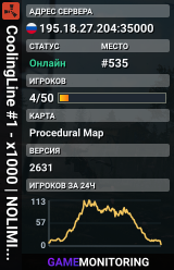 CoolingLine #1 - x1000 | NOLIMIT | FAST | LOOT+ | FPS |CLANS