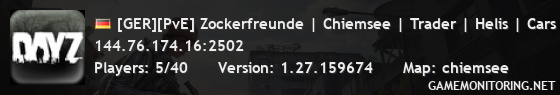 [GER][PvE] Zockerfreunde | Chiemsee | Trader | Helis | Cars