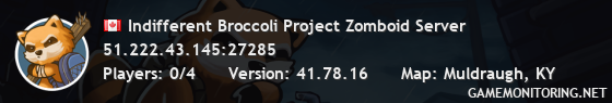 Indifferent Broccoli Project Zomboid Server