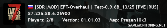 [SDR|MOD] EFT-Overhaul | Test-0.9.6B_13/25 [PVE|RUS]