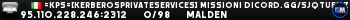 =KPS=[KerberosPrivateServices] Missioni dicord.gg/sJqTUFMZt6