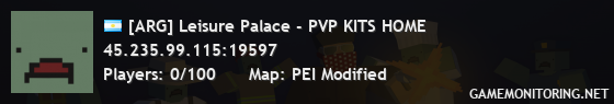 [ARG] Leisure Palace - PVP KITS HOME