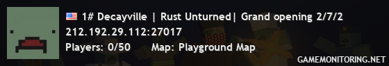 1# Decayville | Rust Unturned| Grand opening 2/7/2