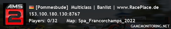[Pommesbude]  Multiclass | Banlist | www.RacePlace.de