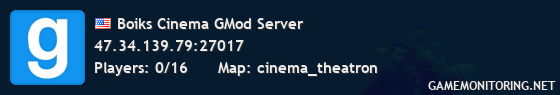Boiks Cinema GMod Server