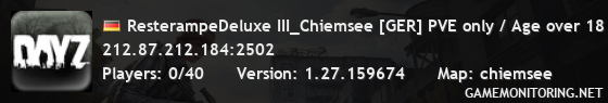 ResterampeDeluxe III_Chiemsee [GER] PVE only / Age over 18