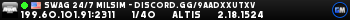 SWAG 24/7 Milsim - discord.gg/9aadXxuTxv SWAG 24/7 Milsim - discord.gg/9aadXxuTxv