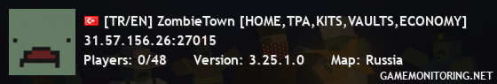 [TR/EN] ZombieTown [HOME,TPA,KITS,VAULTS,ECONOMY]