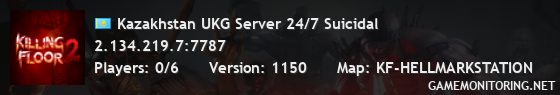 Kazakhstan UKG Server 24/7 Suicidal