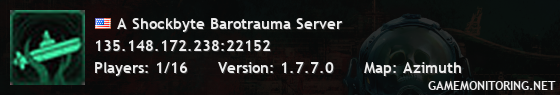 A Shockbyte Barotrauma Server