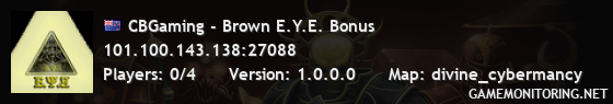 CBGaming - Brown E.Y.E. Bonus