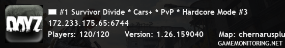 #1 Survivor Divide * Cars+ * PvP * Hardcore Mode #3