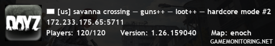 [us] savanna crossing — guns++ — loot++ — hardcore mode #2