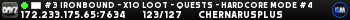 #3 Ironbound — X10 Loot — Quests — Hardcore Mode #4