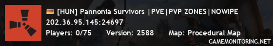 [HUN] Pannonia Survivors |PVE|PVP ZONES|NOWIPE