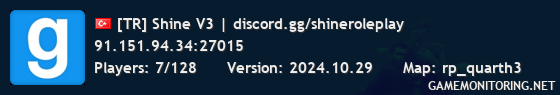 [TR] Shine V3 | discord.gg/shineroleplay