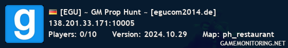 [EGU] ~ GM Prop Hunt ~ [egucom2014.de]