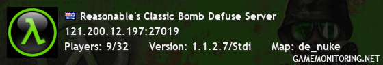 Reasonable's Classic Bomb Defuse Server