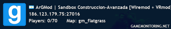 ArGMod | Sandbox Construccion-Avanzada [Wiremod + VRmod]