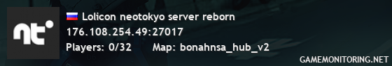 Lolicon neotokyo server reborn