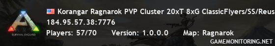 Korangar Ragnarok PVP Cluster 20xT 8xG ClassicFlyers/SS/Reus -