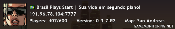 Brasil Plays Start | Sua vida em segundo plano!