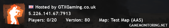 Hosted by GTXGaming.co.uk