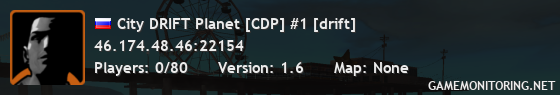 City DRIFT Planet [CDP] #1 [drift]