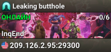 Leaking butthole