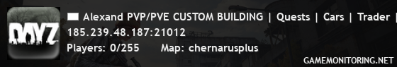 Alexand PVP/PVE CUSTOM BUILDING | Quests | Cars | Trader | 20x Loot