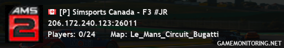 [P] Simsports Canada - F3 #JR