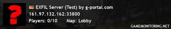 EXFIL Server (Test) by g-portal.com