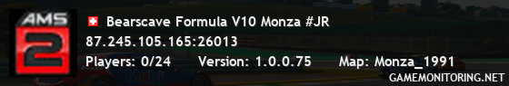 Bearscave Formula V10 Monza #JR