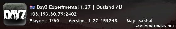 DayZ Experimental 1.27 | Outland AU
