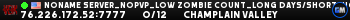 Noname Server_NoPVP_Low Zombie Count_LONG DAYS/SHORT NIGHTS